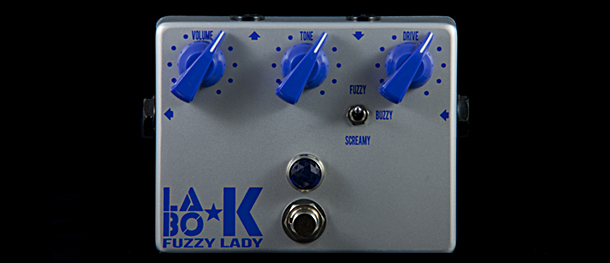 Fuzzy Lady pedal by Labo K Effects