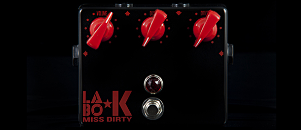 Miss Dirty pedal by Labo K Effects