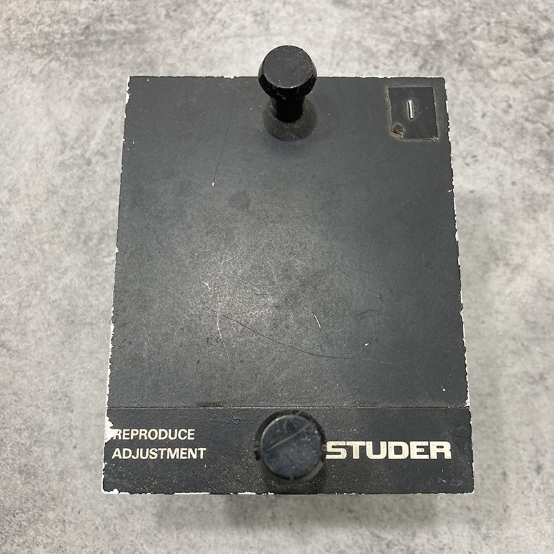Studer A80 - Reproduce Adjustment Module